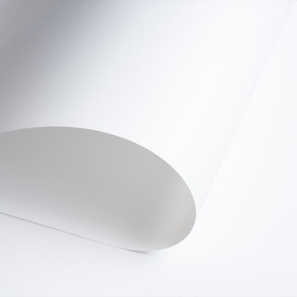 Axipack Polipropileno (PP) plokštė Viprint Color (1200x800x0,5 mm) G02 balta (1155) matinė
