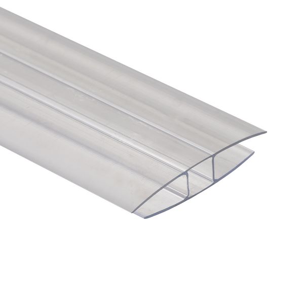 RODECA Polikarbonatinis profilis H 8mm 6m ilgio