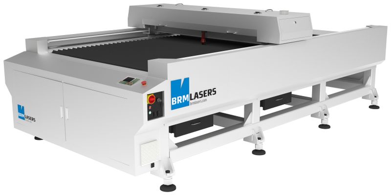 BRM BRM OpenBed CO2 lazerinis pjaustymo įrenginys