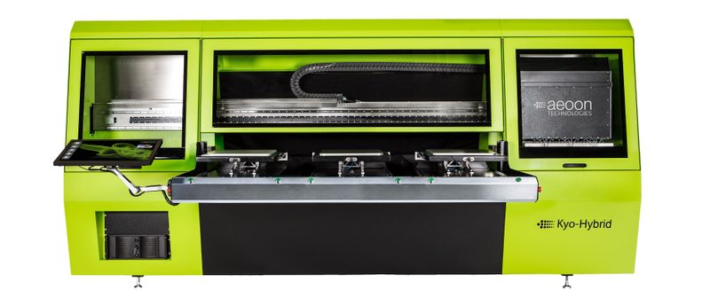 Aeoon Industrinis DTG spausdintuvas Aeoon Kyo Hybrid
