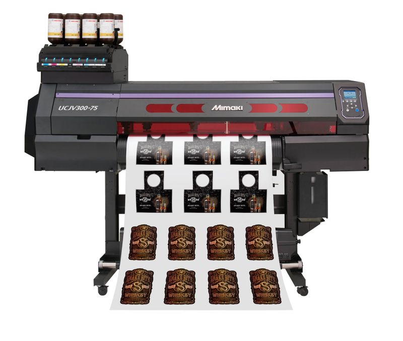 Mimaki Mimaki UCJV300-75 UV LED su integruota pjaustykle