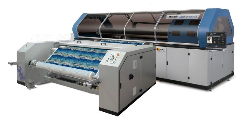 Mimaki Plataus formato industrinis tekstilinis spausdintuvas Mimaki Tiger-1800B MkIII